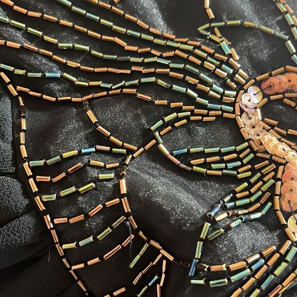 Vintage beaded 80s fairy dress XS - Picture 7 of 7